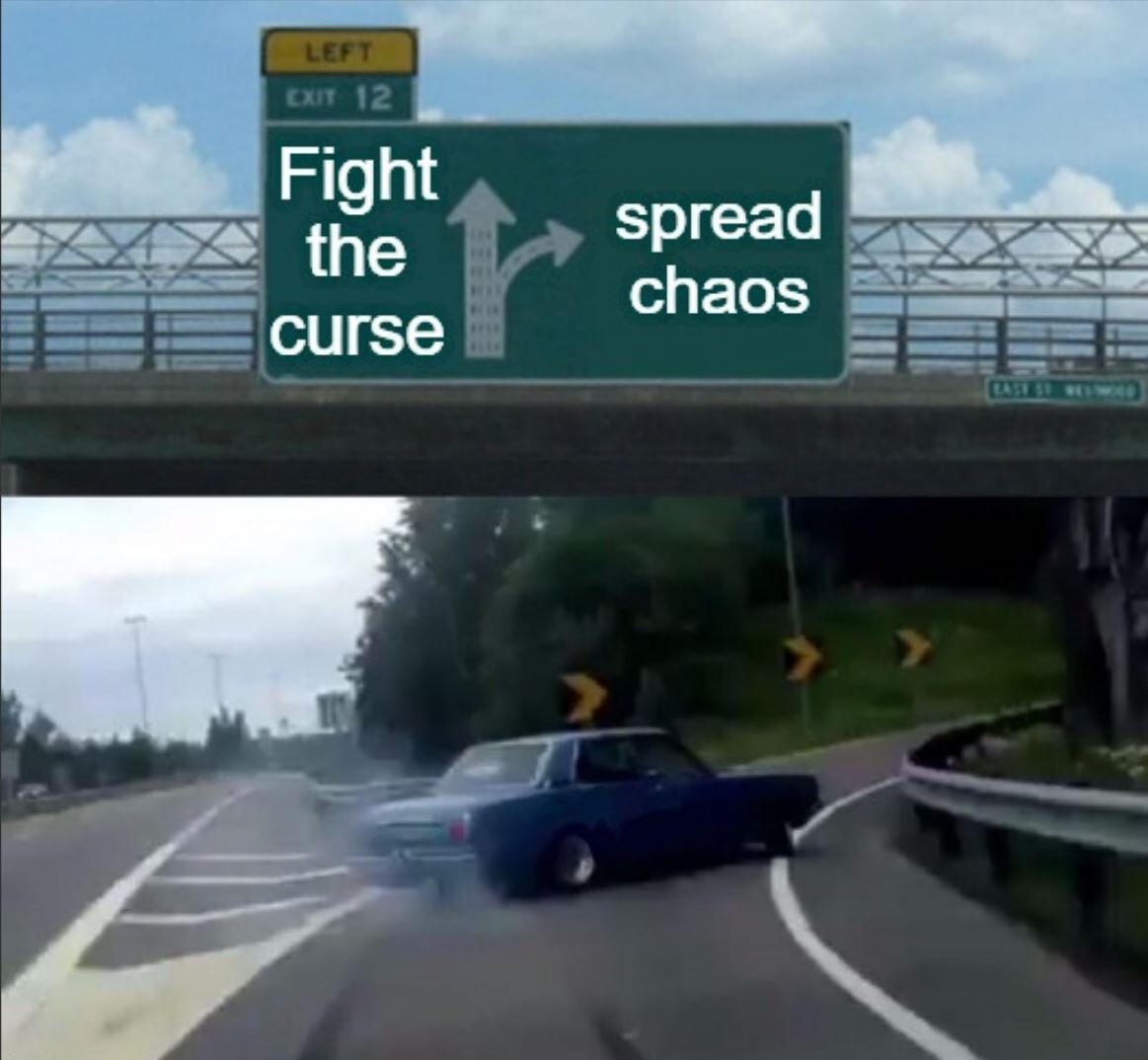 Urban curse meme urban curse